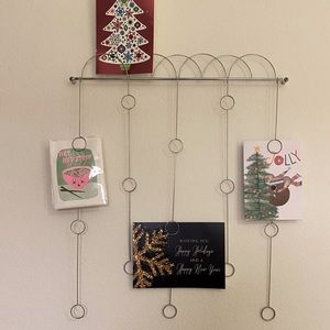 Wire photo collage display